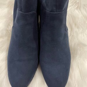 Style & Co blue navy booties size 9.5